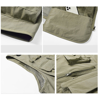 Kamizelka kamizelka męska multi-pocket klasyczny męski bezrękawnik Outdoor fotograf kurtki wędkarskie 5XL kamizelka ubrania podróżne 5